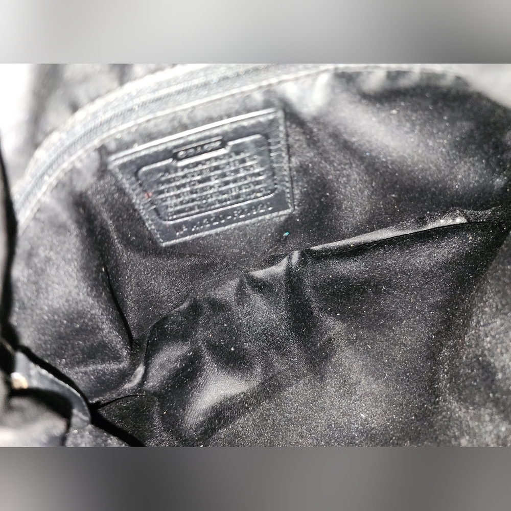 Preowned Coach satchel Black - Picture 10 of 13